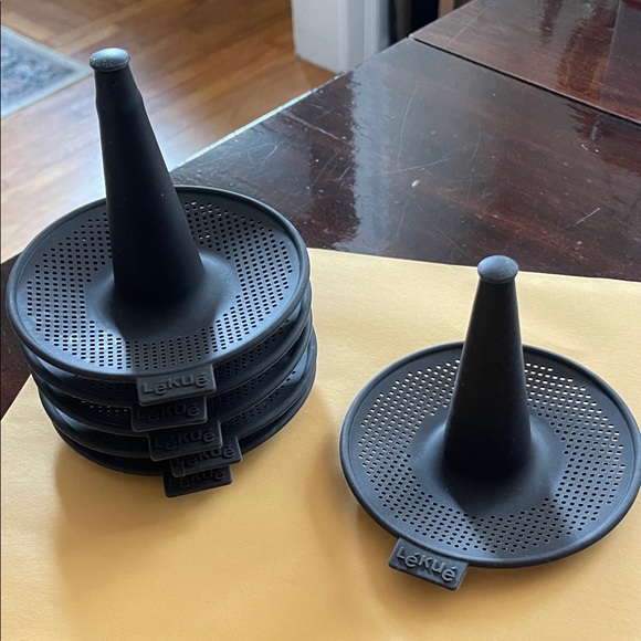 Lekue Black Bagel Molds Set - Picture 1 of 1